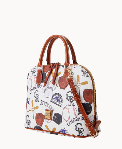 MLB Rockies Zip Zip Satchel