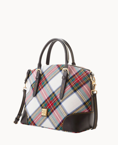 Tartan Domed Satchel