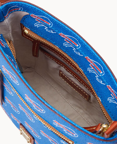 NFL Bills Small Zip Crossbody