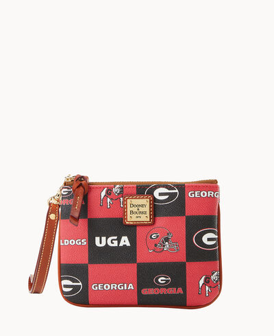 Collegiate University of Georgia Stadium Wristlet