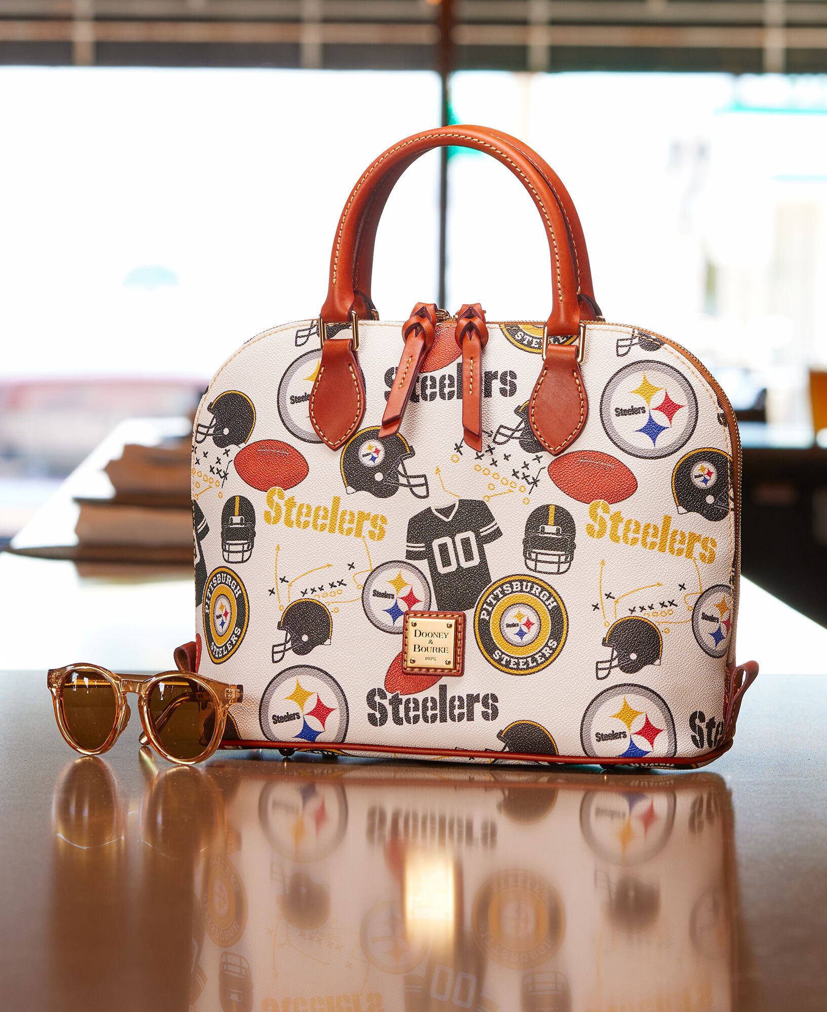 Dooney and best sale bourke steelers wallet
