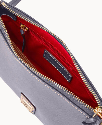 Saffiano Crossbody Pouchette