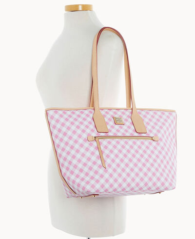 Gingham II Large Tote