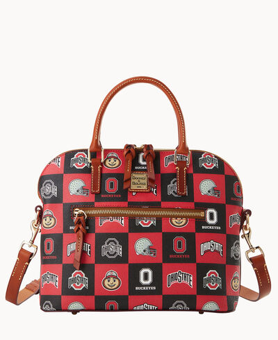 Collegiate Ohio State Domed Zip Satchel