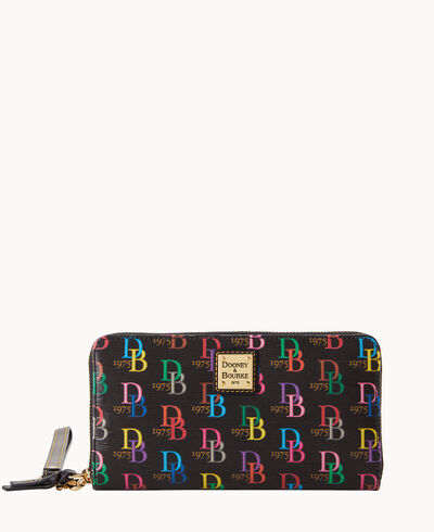 DB75 Multi Large Zip Around Wristlet