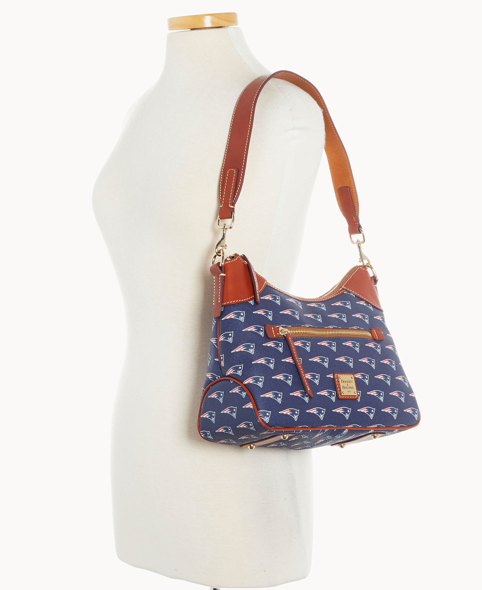 Dooney and best sale bourke patriots satchel