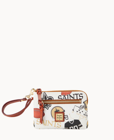 NFL Saints Zip Around Wristlet