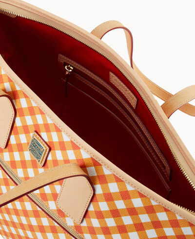 Gingham II Large Tote