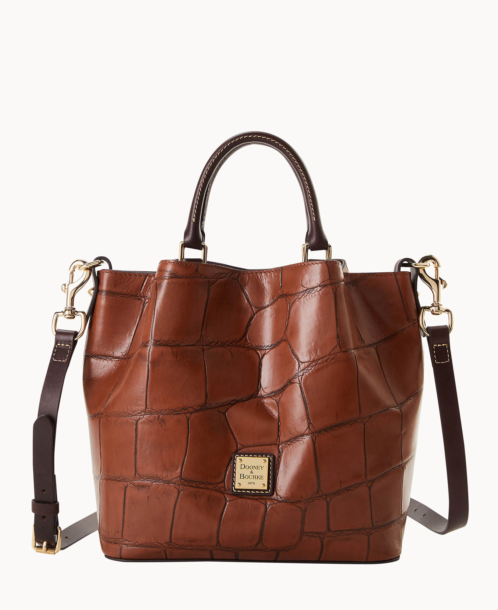 Dooney & bourke small barlow embossed leather tote 2025