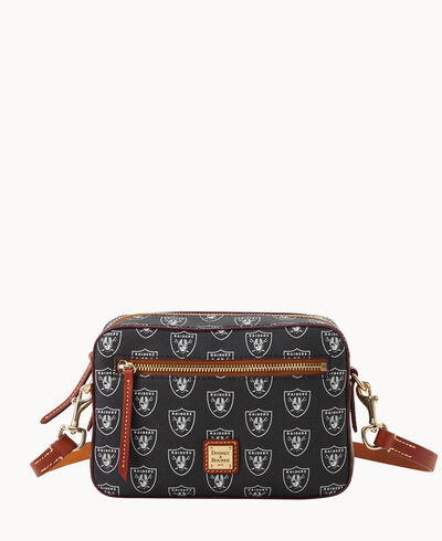 NFL Raiders Camera Zip Crossbody