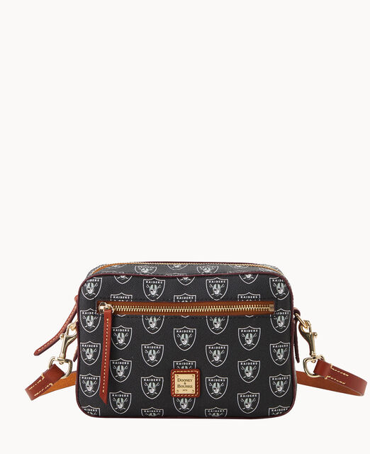 NFL Raiders Camera Zip Crossbody
