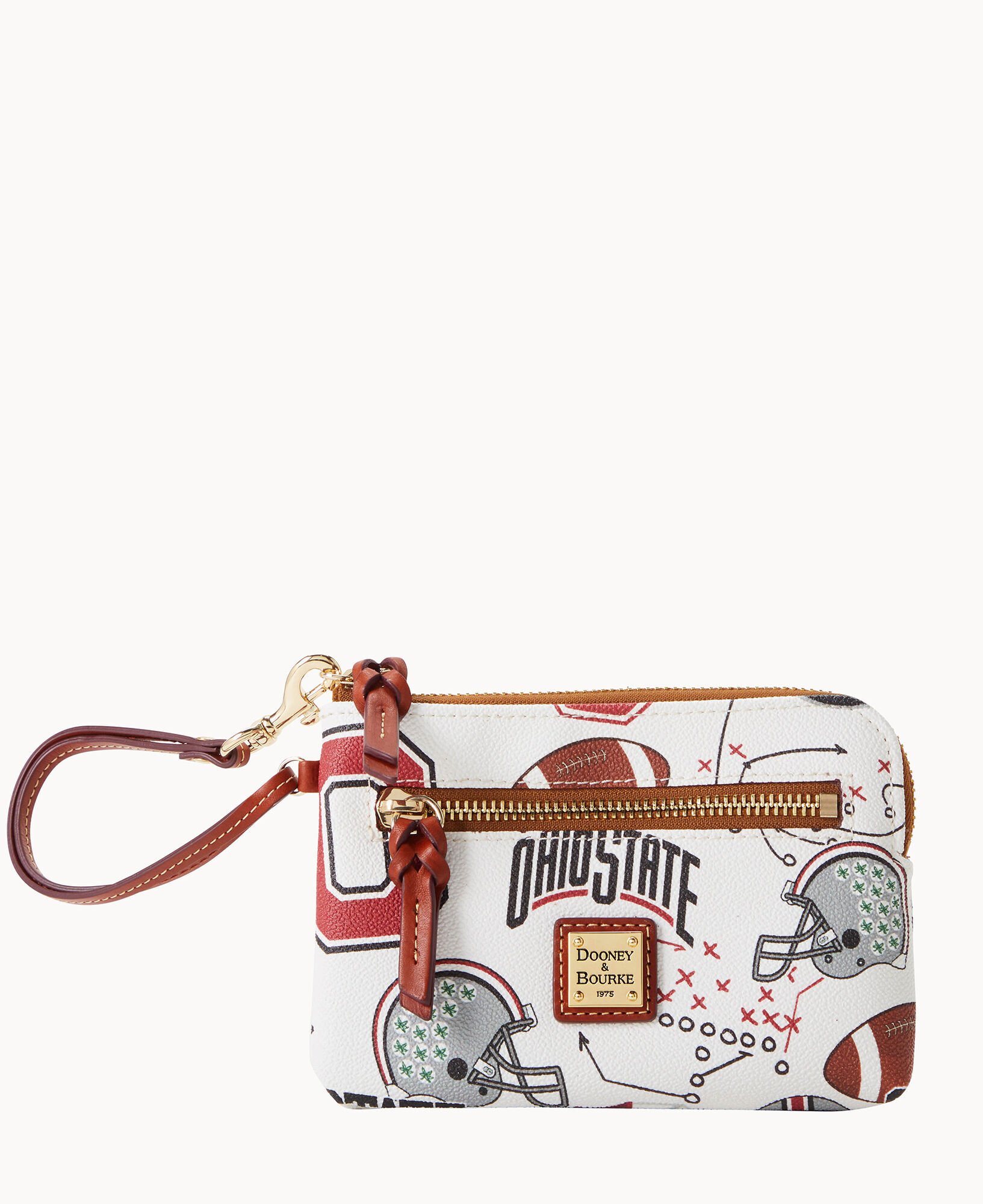 Dooney and bourke shop ohio state wristlet
