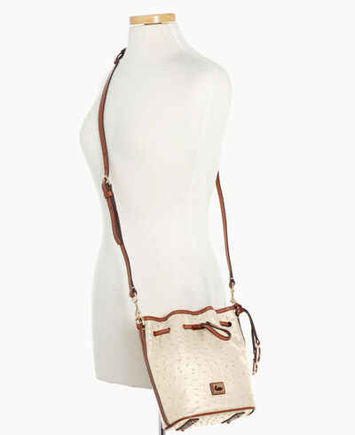 Ostrich Small Drawstring