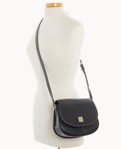 Saffiano Saddle Bag