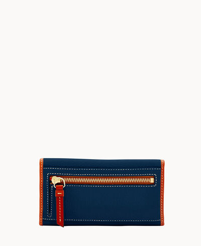 Pebble Grain Continental Clutch