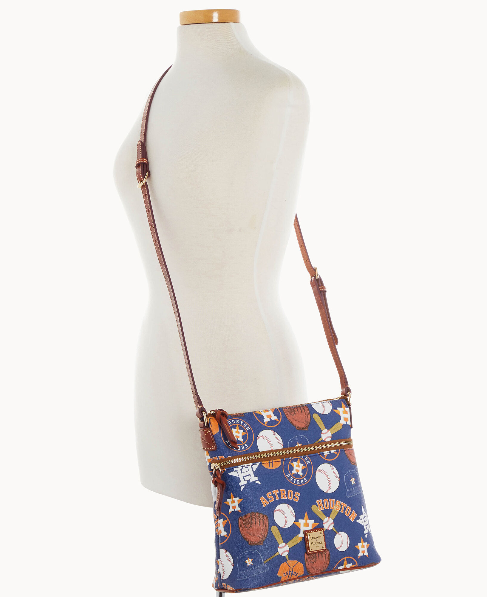 Dooney & Bourke MLB Astros Zip Pod Backpack