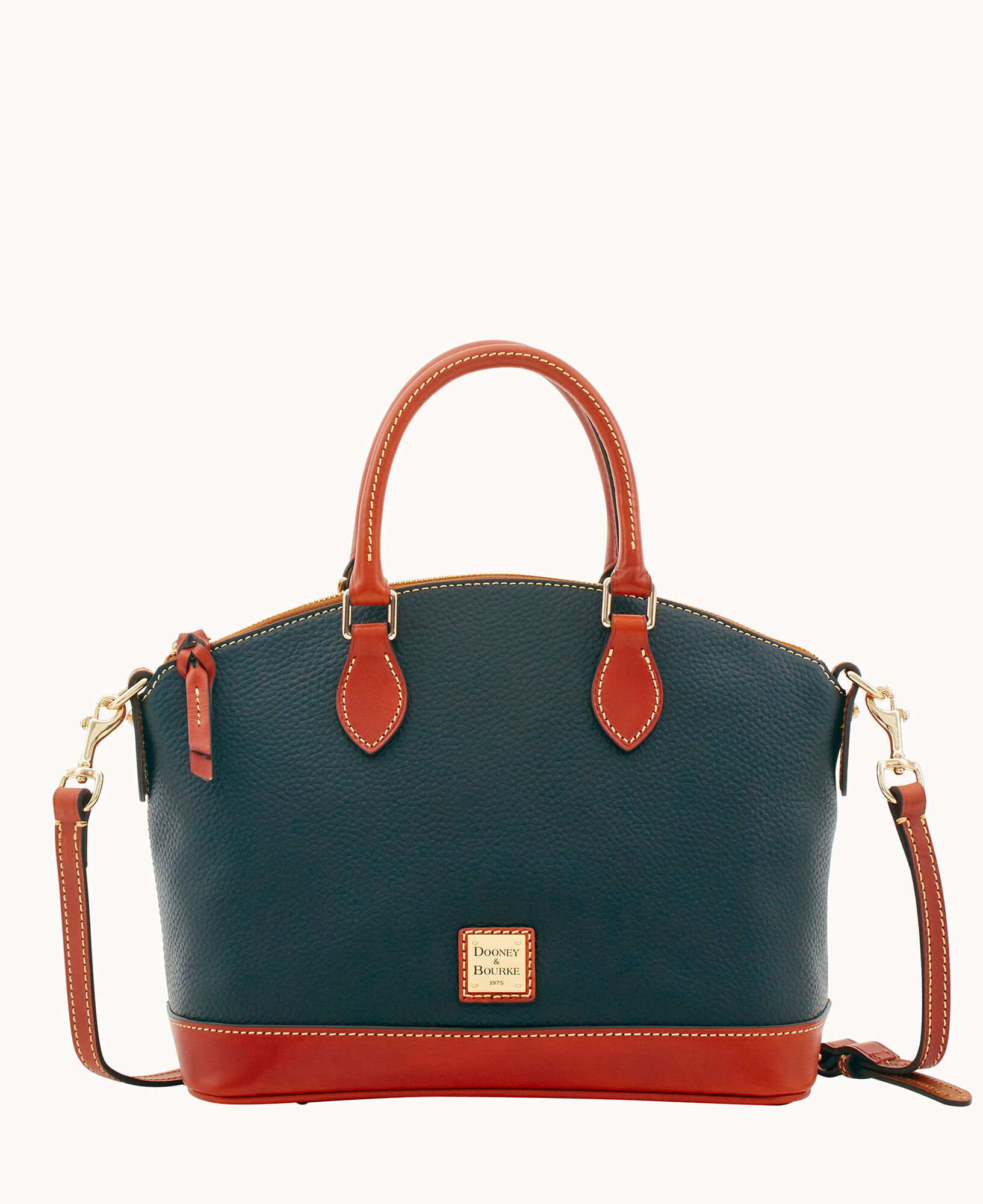 Pebble Grain Darcy Satchel
