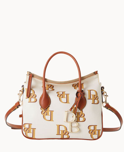 Monogram Satchel