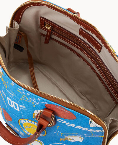 NFL Chargers Zip Zip Satchel