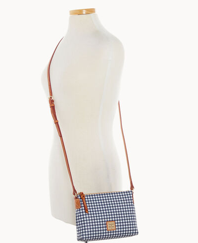 Gingham Crossbody Pouchette