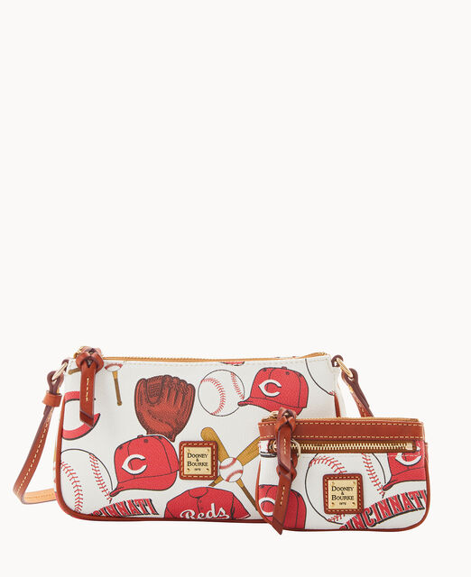 MLB Reds Lexi Crossbody Sm Coin Case