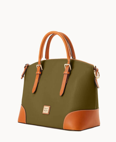 Wexford Leather Domed Satchel