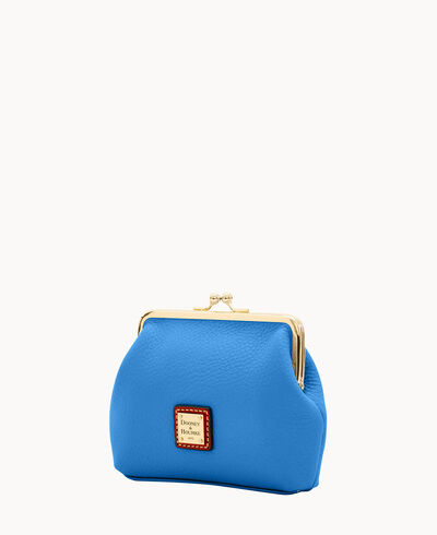 Pebble Grain Large Framed Purse