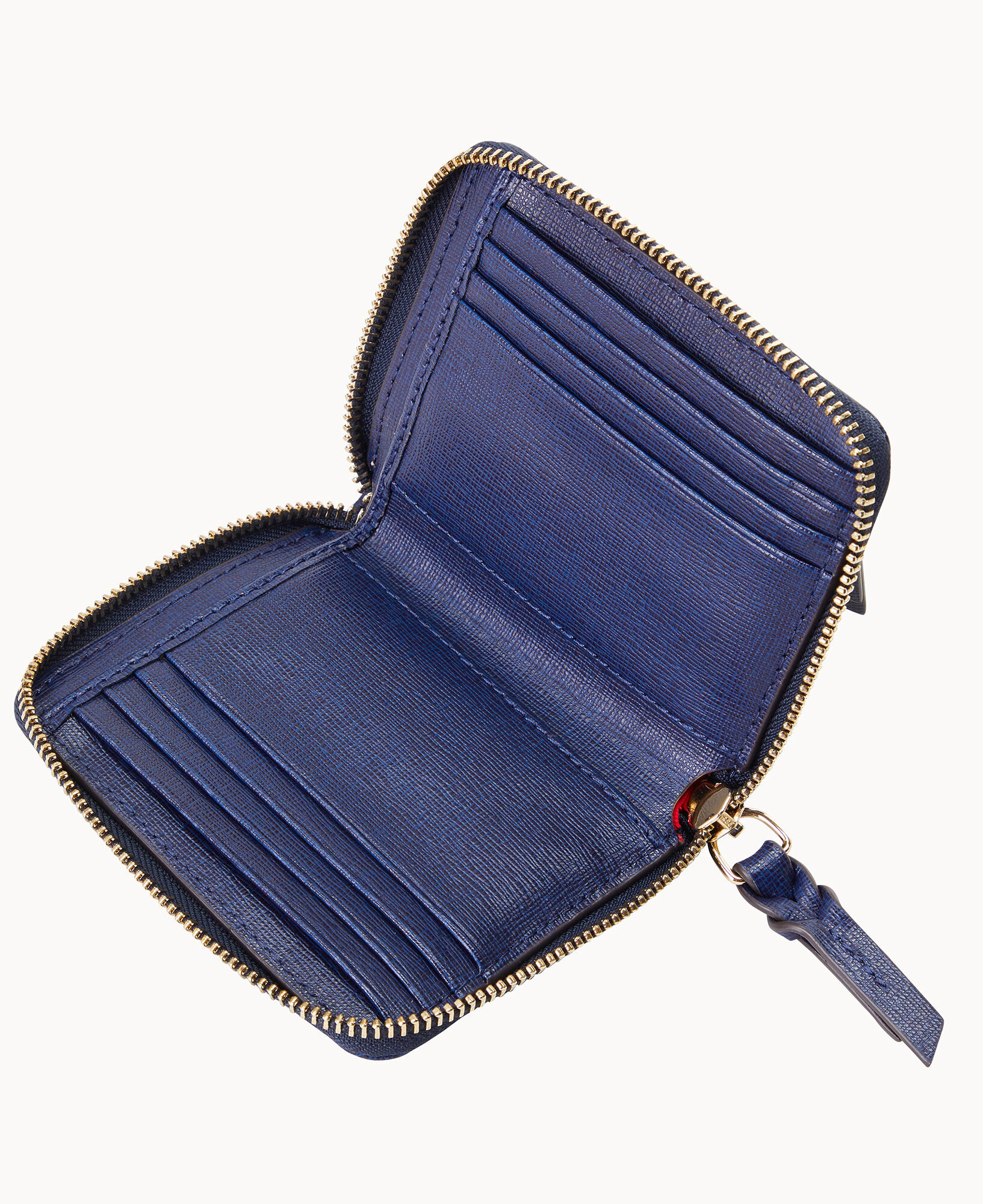 Dooney Bourke Saffiano Small Zip Around Wallet