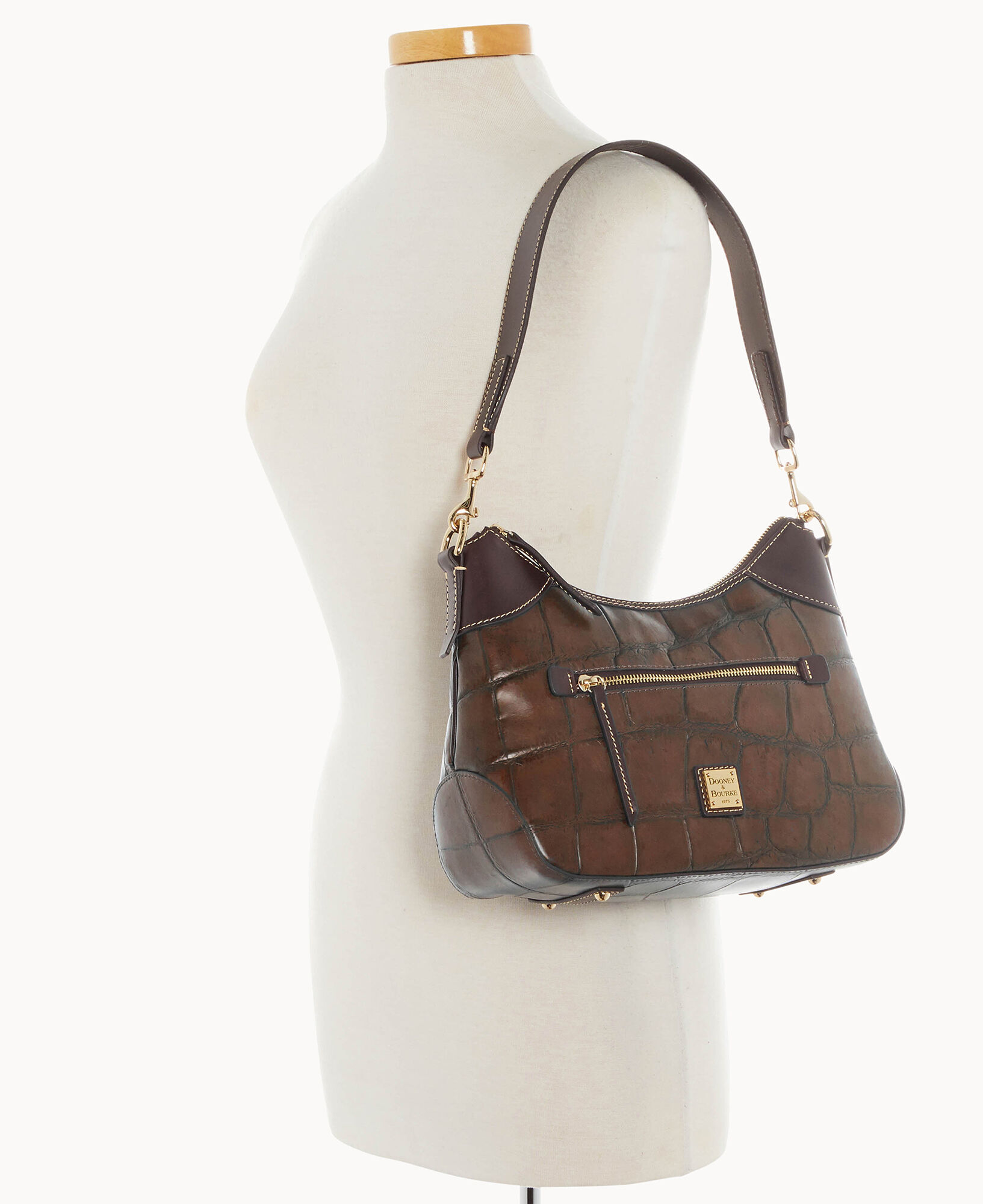 Saffiano hobo dooney and bourke discount