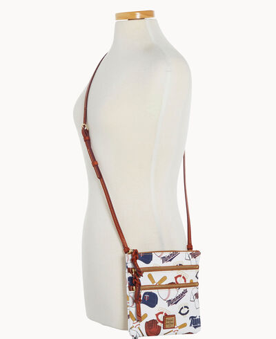 MLB Twins N S Triple Zip Crossbody