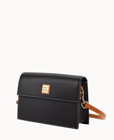Wexford Leather East West Flap Shoulder Bag