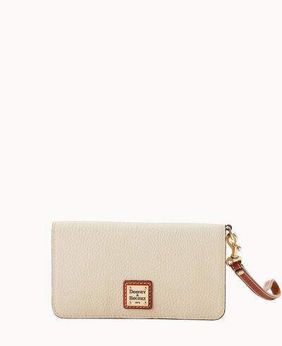 Pebble Grain Fey Phone Wristlet