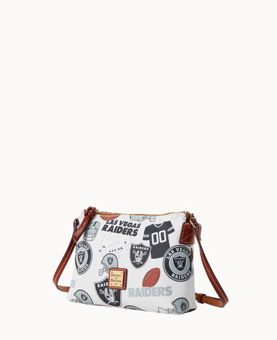 NFL Raiders Crossbody Pouchette