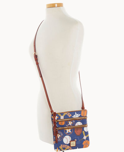 MLB Astros North South Triple Zip Crossbody