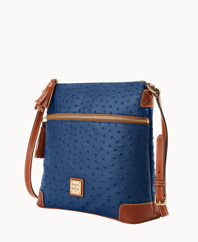 Ostrich Tassel Crossbody