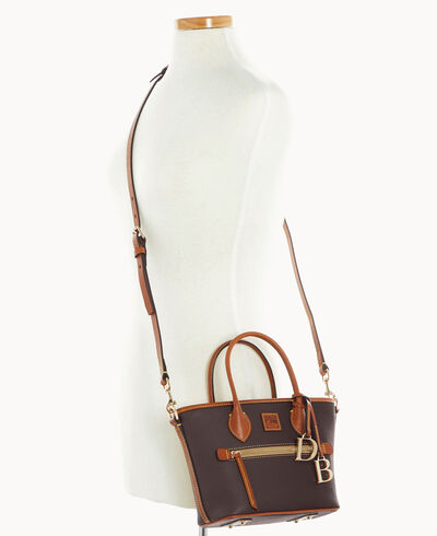 Pebble Grain Small Handle Tote