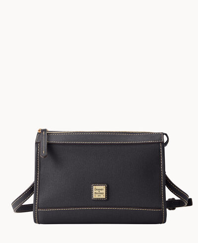 Saffiano Zip Crossbody