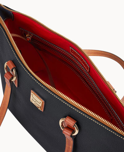 Pebble Grain Small Wren Zip Tote