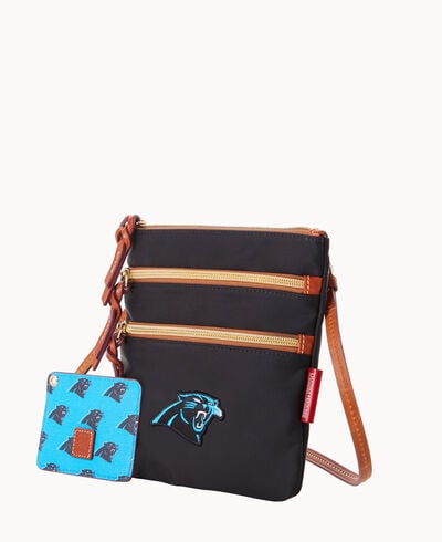 NFL Panthers N S Triple Zip w ID holder