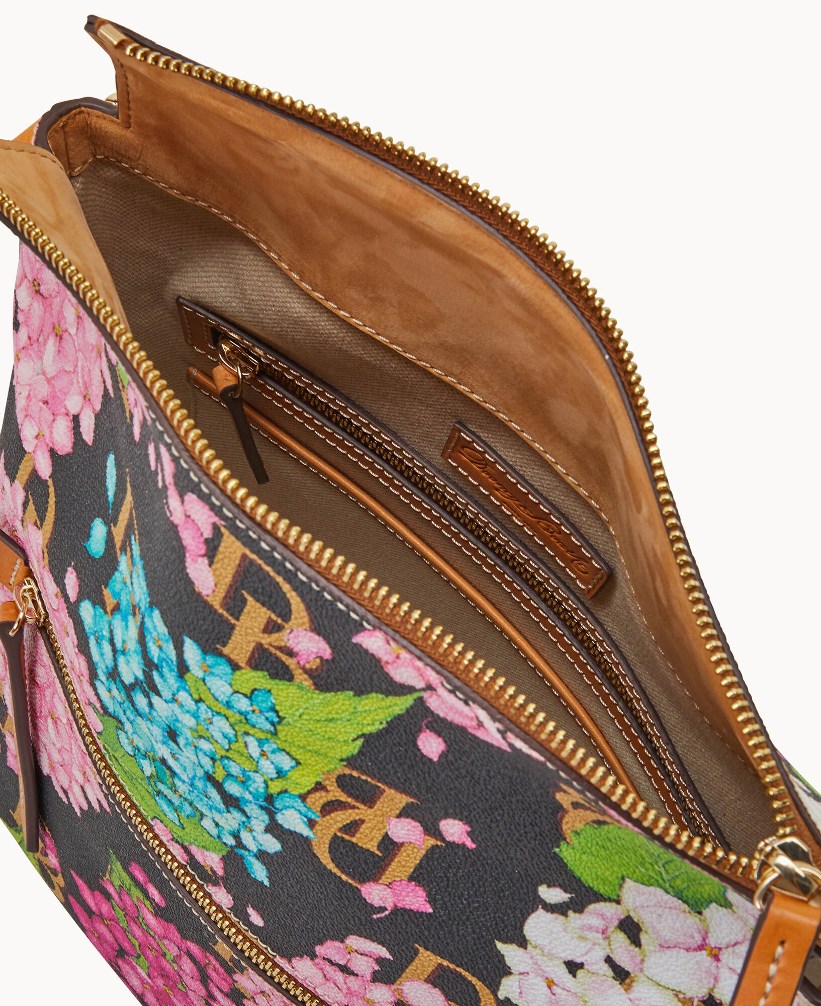 Dooney and bourke hydrangea tote outlet