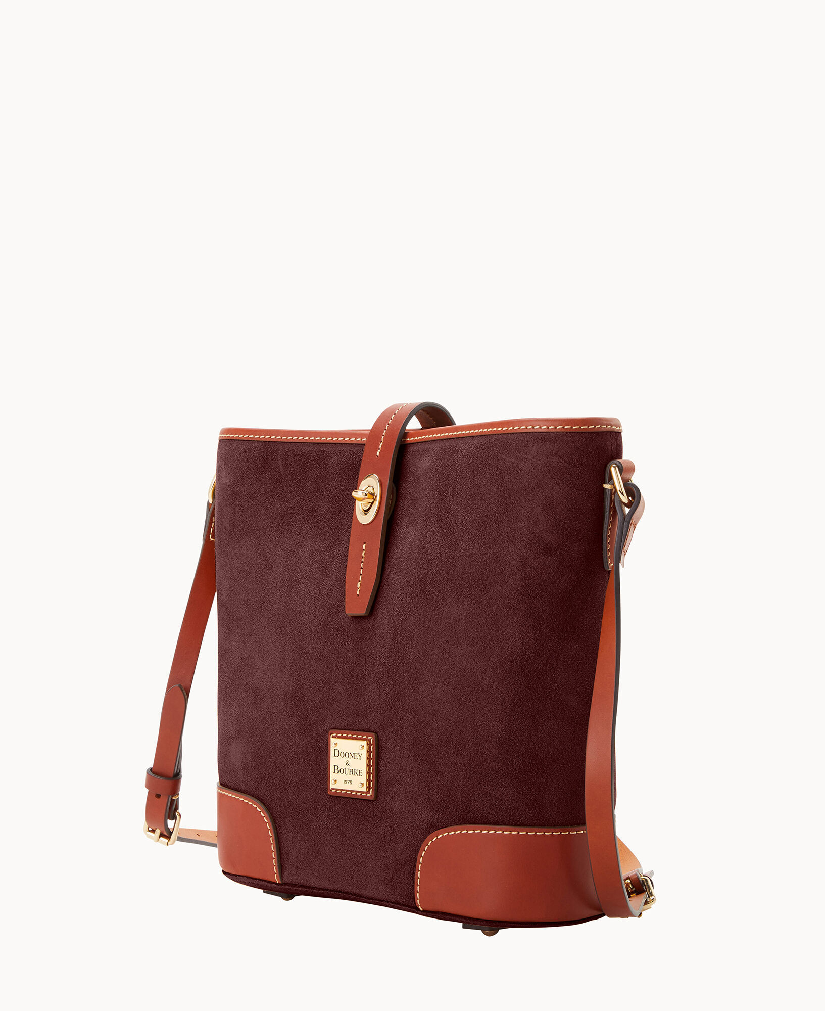 Dooney & Bourke Suede Crossbody Bucket