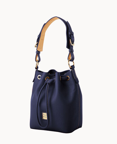 Lucca Leather Small Drawstring