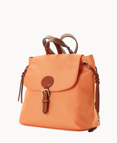Nylon Flap Backpack