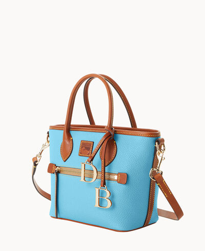 Pebble Grain Small Handle Tote