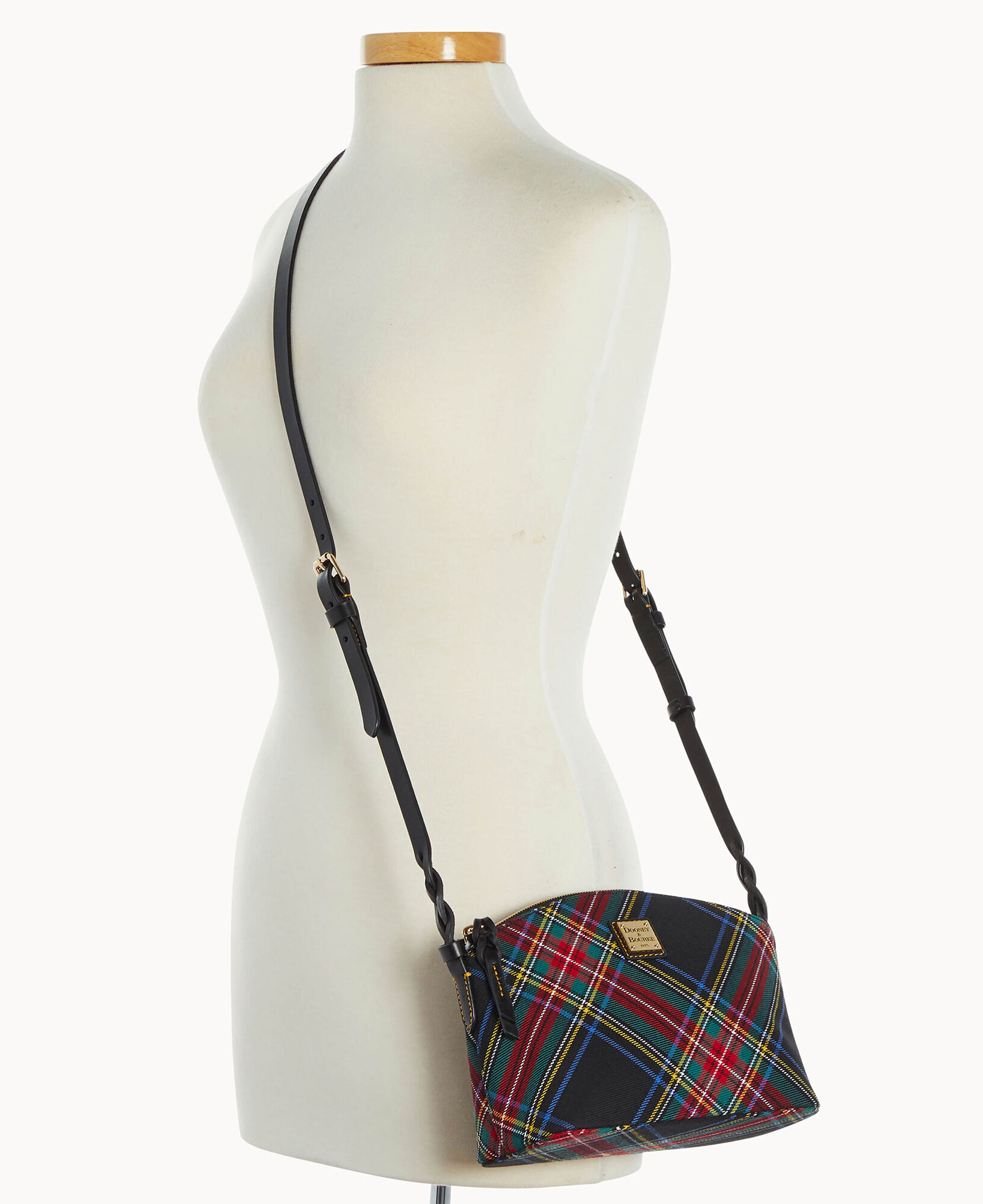 Dooney and bourke plaid crossbody clearance