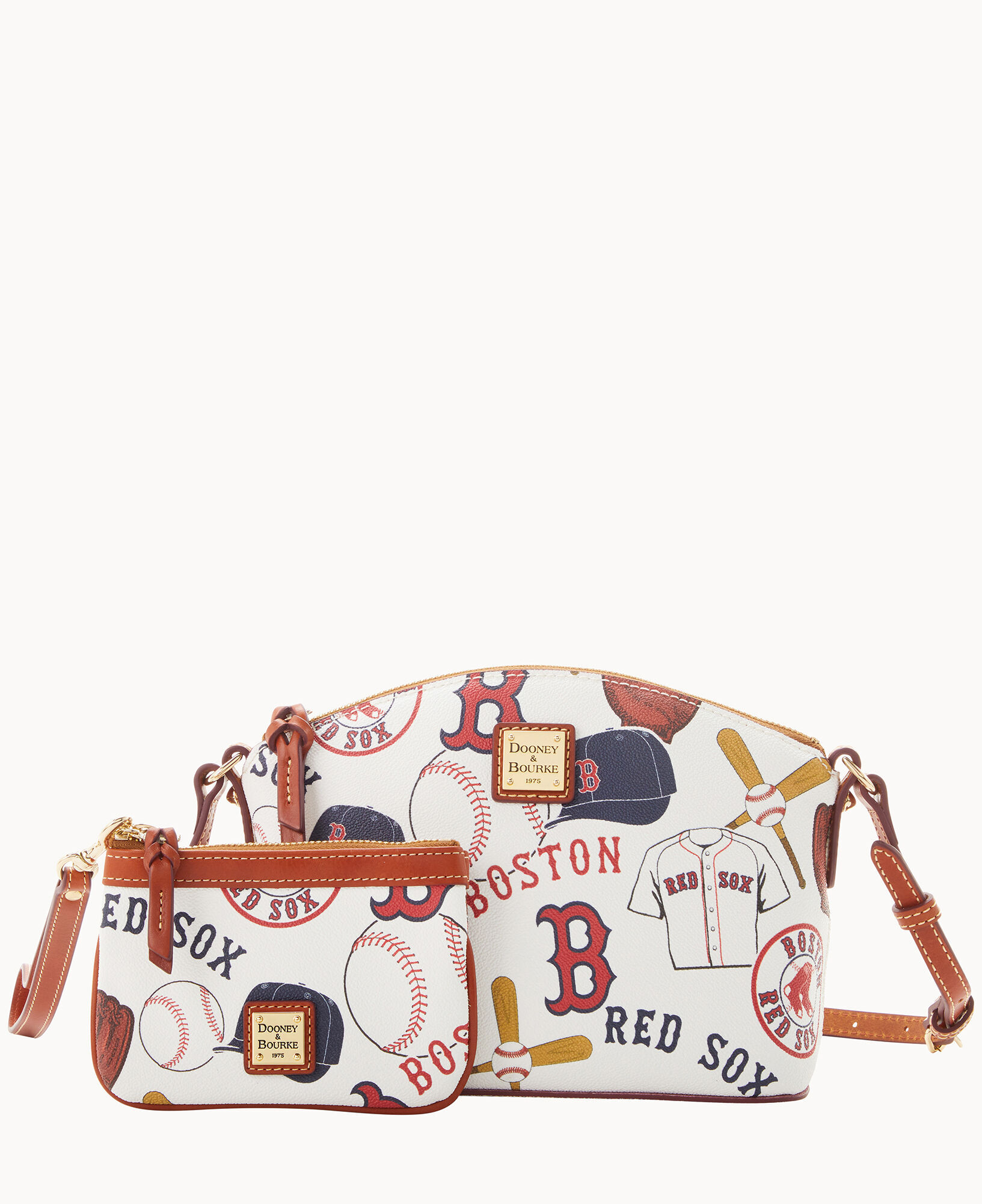 Dooney and bourke on sale red sox wristlet