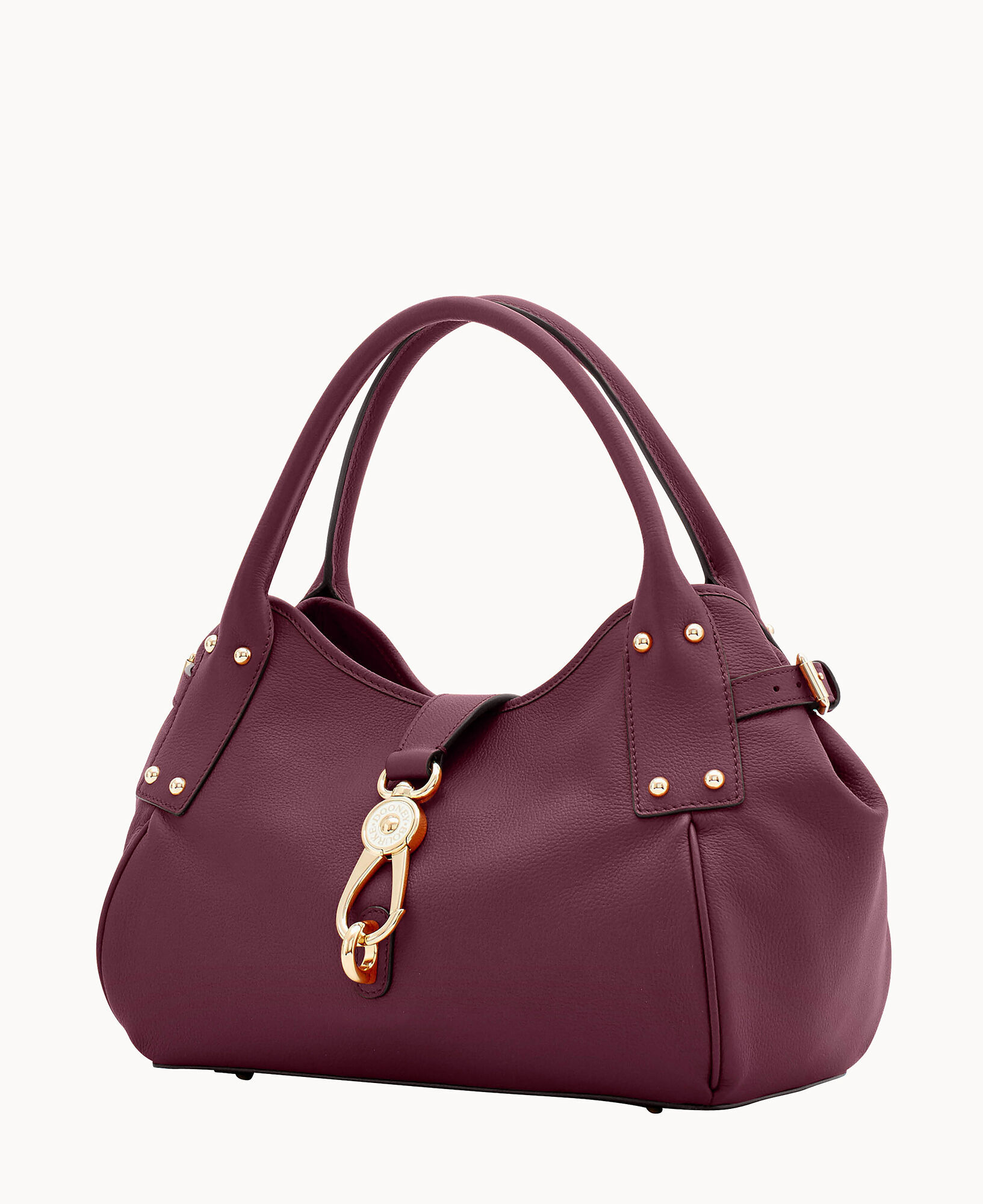 Dooney & Bourke Belvedere Medium Logo Lock Satchel