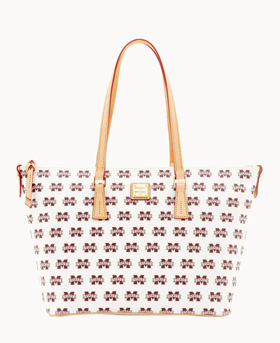 Collegiate Mississippi State Zip Top Shopper
