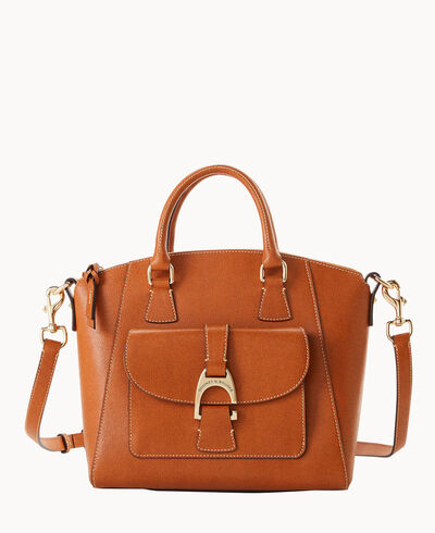 Saffiano Naomi Satchel