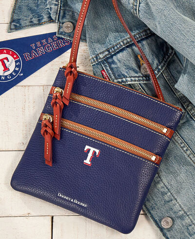 MLB Rangers North South Triple Zip Crossbody